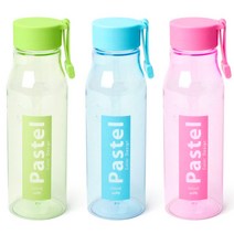 파스텔 물병 워터보틀 450ml, 핑크