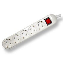 대산 5구 접지 멀티탭, 5m, 길이선택