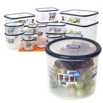 문일케미칼 토마 플라스틱 밀폐용기 냉장/냉동 보관, 선택20)토마 원형(5호)