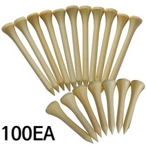 카시야 원목 나무 골프티 100개, 롱롱100개, 롱롱100개