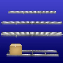 호가 국산 플라콘 4M 3M 콘베어롤러 컨베어 물류운반 택배, 40 type x 4m