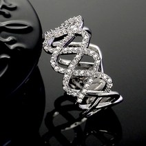 [MBC 아나운서 협찬] [탤런트 협찬] 케이티 큐빅 반지 (925실버 선물포장)