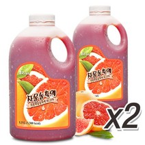 흥국에프앤비 자몽 농축액, 2개, 1.5L