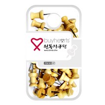 바이하츠 원목장구핀 / 압정, WP
