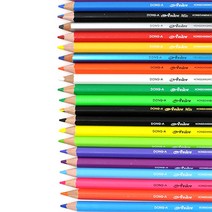 아도르 색연필, 아도르 지워지는 삼각자루연필 낱자루, NO.38/파랑, 1색