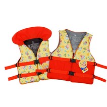 리빙플러스 꼬마펭귄 수영조끼, 혼합 색상