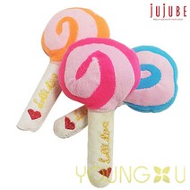 쥬쥬베 봉제 막대사탕 장난감-14cm, 블루, 1개
