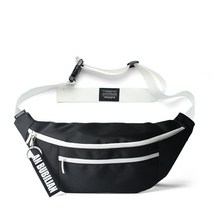 버빌리안 웨이스트 백_블랙