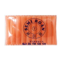 삼화미공 세미롱 파마 롯드 파마재료, 7호, 10개입