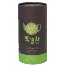 한국제다 작설차 대작 정선 80g (잎녹차), 지관 1개