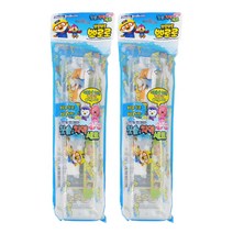 뽀로로 치약 + 유아칫솔 세트, 혼합색상, 2개