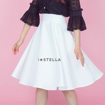 핑크 브라운 미디 플레어 하객 모임 결혼식 데이트 러블리 봄 여름 가을 스커트 밴딩 A라인 롱 빅사이즈 치마 레드 여성