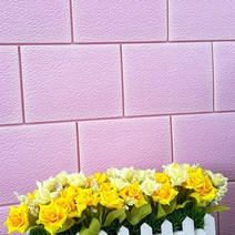 쿠셔니 인테리어 모노블럭 파스텔핑크 QM-003-1장