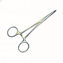 crafthouse 겸자(집게가위-포셉-솜넣는가위)직선 곡선재입고, 직선 16cm