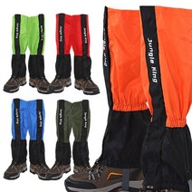 등산용 스패츠, SP03-03 레드, 1세트