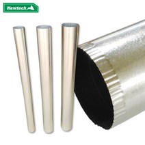 뉴테크 연탄난로 연통 일자연통 화목 펠릿 난로 용품, 일자 65mm