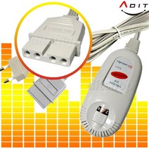 세운상가 ADIT 전기장판 전기요 전기매트 온도 조절기 4구 온도조절기, BC0158, 1개