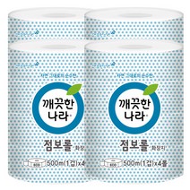 깨끗한나라 ECO 점보롤 500M 16롤, 4롤, 4팩