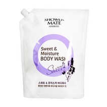 샤워메이트 스윗&모이스춰 바디워시 2000ml, 3개