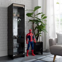 모던탑21 [고광택]샤이니 LPM 400-4단 장식장 진열장, 웬지