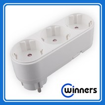 위너스 3구멀티콘센트 2M3M5M MTB-22630 멀티탭, 1개, [옵션19] 꽂음식 일자 3구 멀티콘센트