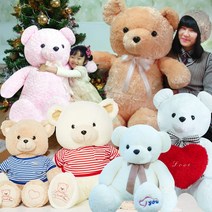 행복한선물/ 곰인형 & 캐릭터인형 이벤트선물, 10. 토토리본곰, 대(브라운)