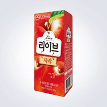 서울우유 리이브사과190mlx48팩(안전박스포장, 190ml, 24개