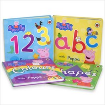 (영어원서) Peppa Pig ABC 보드북 4종 세트, Ladybird