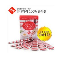 하나마이 일본 순수 돈피 콜라겐 스틱형(1.5gX30스틱) 피부미용 식품 미용 피, 1개, 1.5g