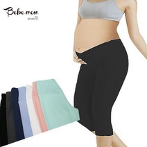 베베맘 임부용 7부 레깅스