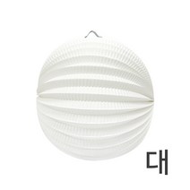 파티앤벌룬코리아 페이퍼벌룬, 대-화이트, 1개