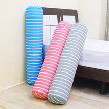 홈아트 스트라이프 캔디쿠션, 오렌지