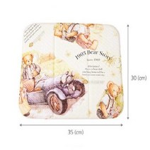 대동산업 베어스토리 다용도미니매트, 베어스토리 다용도미니매트(35*30cm)-1개