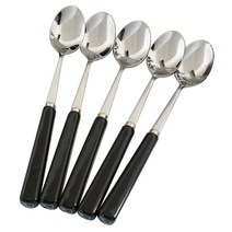 [현우]블랙앤화이트 도자기티스픈(대)1P, 블랙