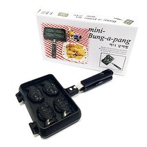 정우공업 미니붕어빵팬 4구, one size