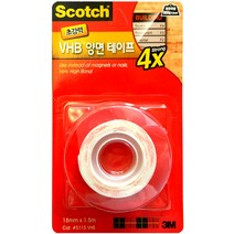 3M 초강력 VHB 양면테이프 Scotch 4배접착력, 5140종