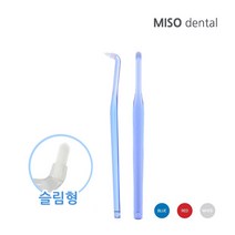 미소덴탈 어금니 칫솔 슬림형 4개입, 4PCS