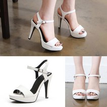 분홍슈즈 일선 가보시샌들 스트랩샌들 샌들힐 하이힐 Y_18088