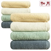 송월타올 30수 130g 소프트, 연두, 8매
