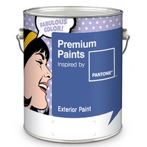 노루페인트 외부용 프리미엄 수성페인트 팬톤페인트 1L 익스테리어, 무광 13-0859 Lemon chrome