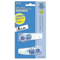PLUS 펜형 수정테이프 리무버 화이트 볼펜지우개 문구, 블루리필, 1개