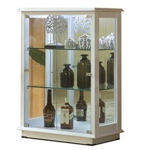 앤탑퍼니처 LED조명강화유리장식장 장식장, 3단장식장-700-화이트