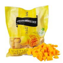 [상큼한 과일 본연의 맛과 향] 냉동 망고 1kg, 5개