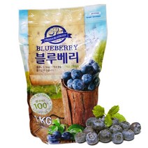 [상큼한 과일 본연의 맛과 향] 냉동 블루베리 1kg, 3개