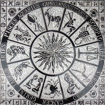 타일닷컴 300x300 북유럽타일 모음(벽 바닥겸용), 09. 그리스신화 은장(1세트-4장)