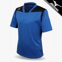 미즈노 반팔 세트인 게임 저지 SS(7K0226) 블루 남녀공용 티셔츠