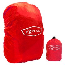 [엑스피크]배낭레인커버/18L~35L등 배낭에 사용, 배낭커버_레드