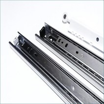 2단 3단 철레일 댐핑 가구레일, 3단볼레일(날개형) 350mm