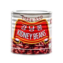 삼아 키드니빈스 2.5kg 강낭콩 콩 통조림, 2500g, 1개