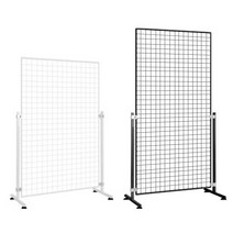 메쉬망 진열대 철망+다리세트/다용도 인테리어 네트망 60x120cm~180cm, 60x180cm:블랙